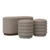 SITTBÄNK NINA - beige/naturfärgad, Modern, trämaterial/trä - Bessagi Home