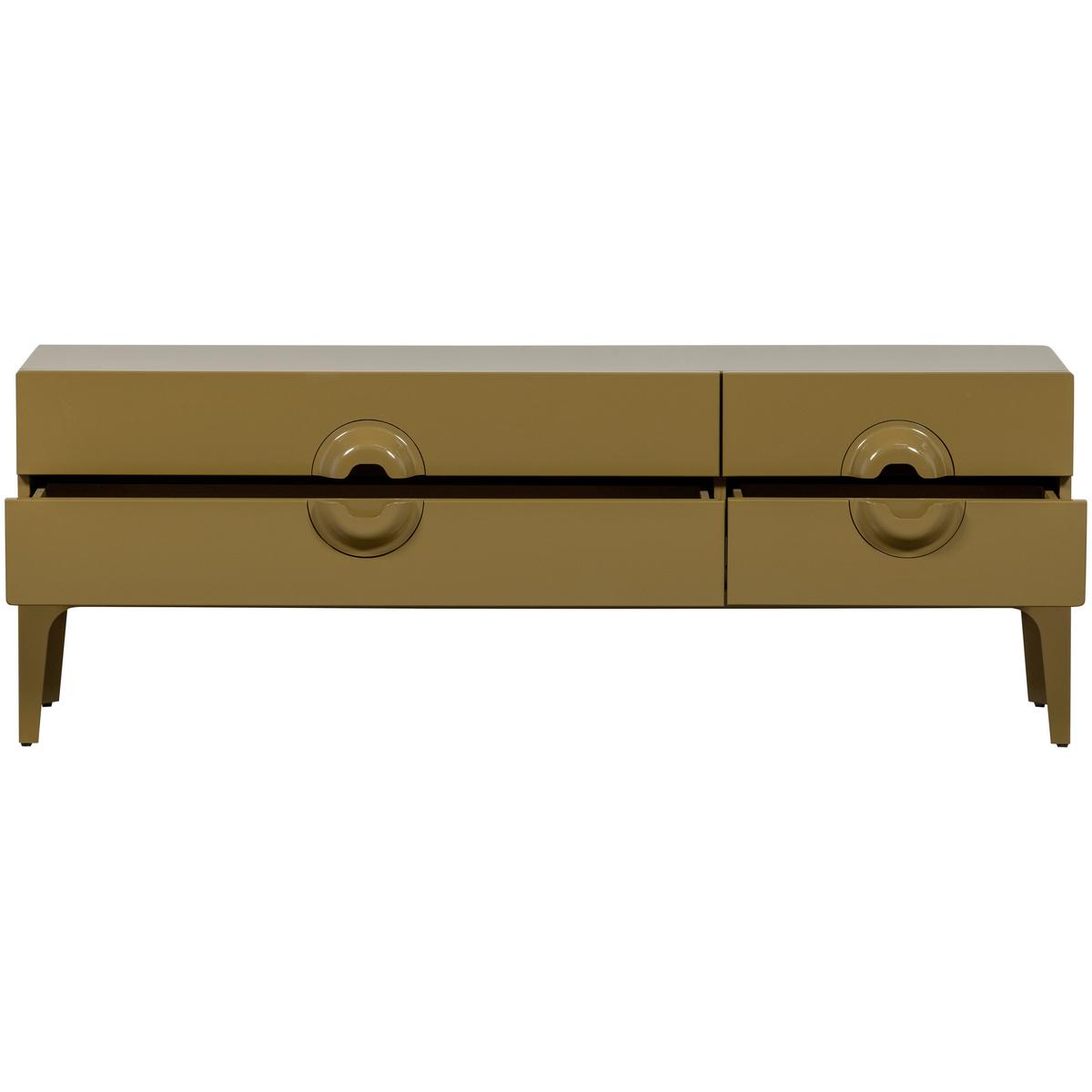 Lowboard Merge Honig B: 160cm - Honig, Design, Holz (160/57/44cm) - Livetastic