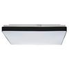 LED-TAKLAMPA JANNEK - vit/svart, Modern, metall/plast (33/33/5,5cm) - Mömax