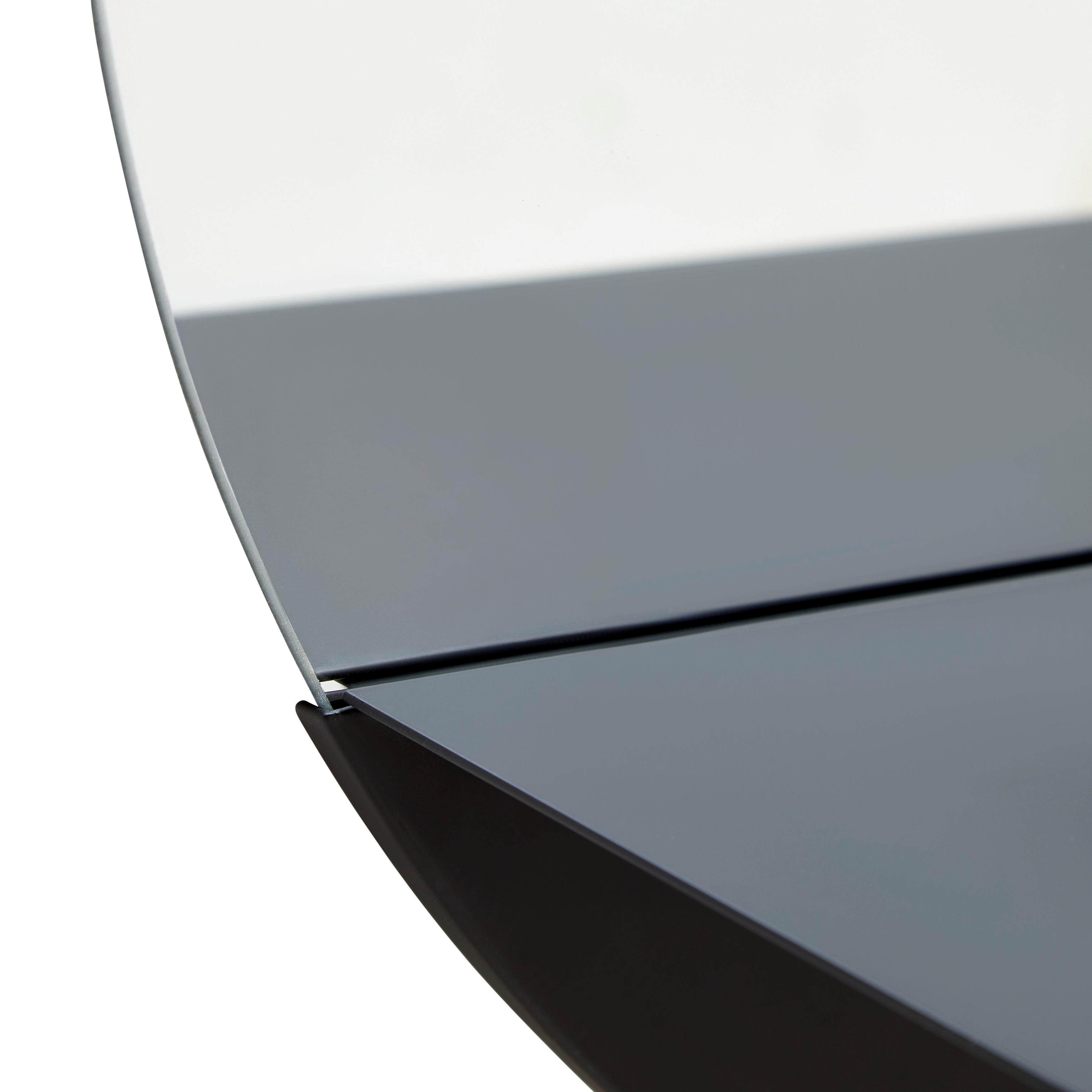 VÄGGSPEGEL MAREN -SB- - svart, Modern, metall/glas (50cm) - Mömax