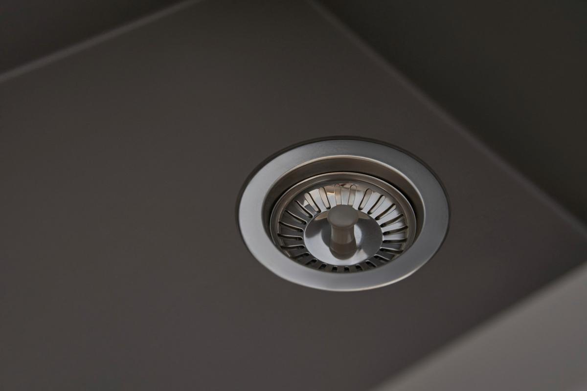 Einbauspüle Houston ca. 80x21x50 cm Grau - Grau, Trend, Glas/Kunststoff (80/21/50cm) - Respekta