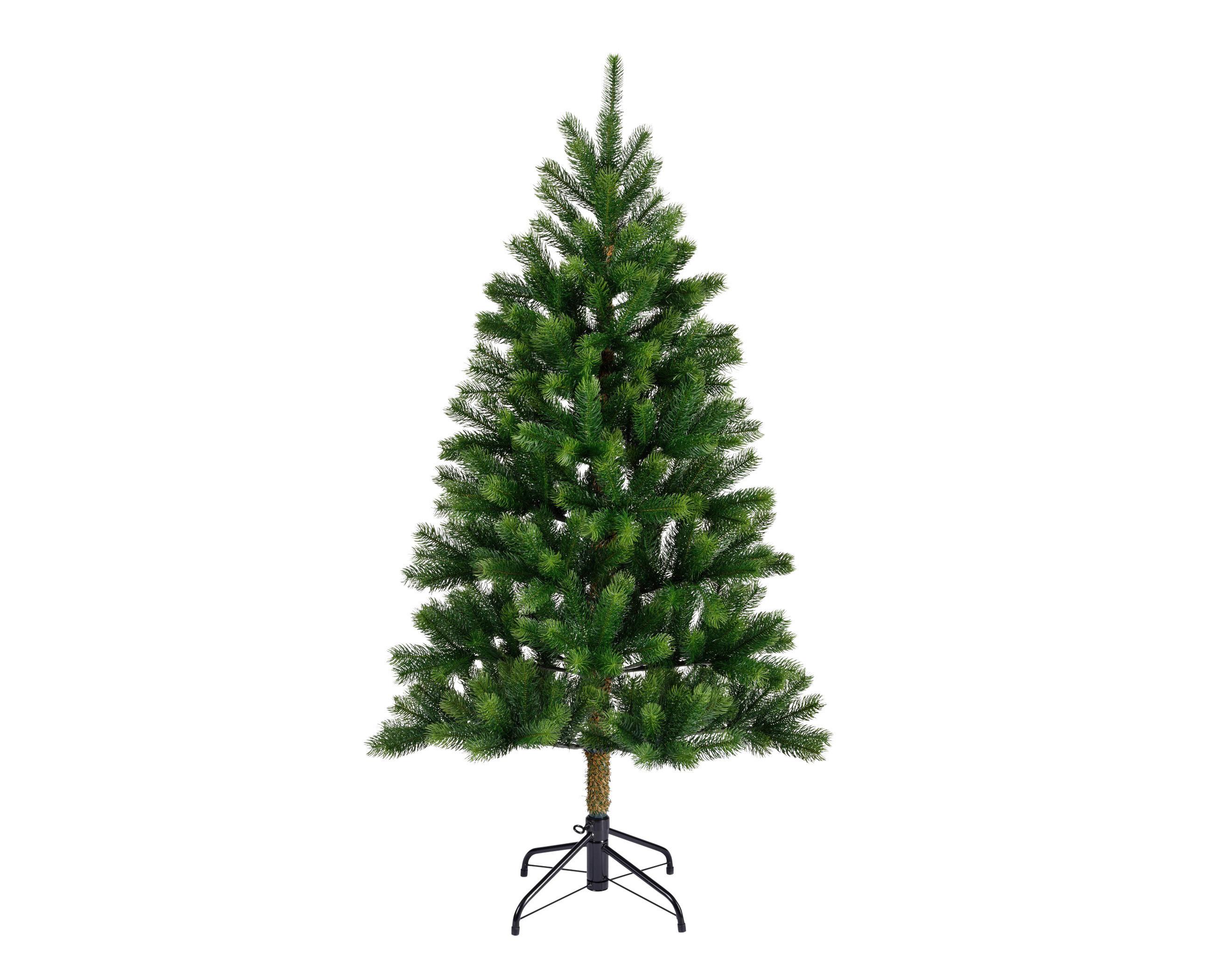 CHOINKA KENMORE TANNE - zielony, Basics, tworzywo sztuczne/metal (81/150cm) - X-Mas