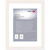 Bilderrahmen Gitta in Weiss ca. 18x24cm - Weiss, Modern, Glas/Holzwerkstoff (18/24cm) - Modern Living