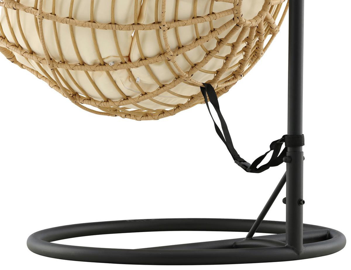 HÄNGESESSEL VIGA - KONVENTIONELL, Holz (105/186/160cm) - Gardenson