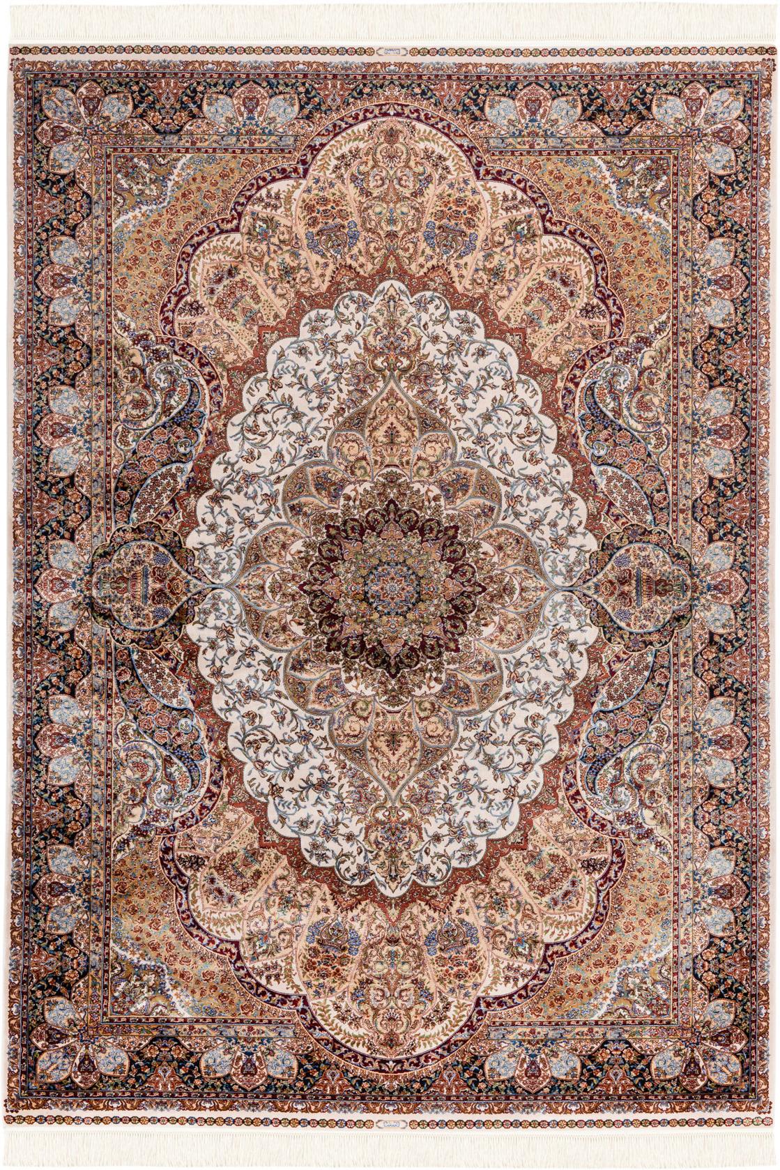 Vintage-teppich My Babylon - Hellbraun/Creme, Lifestyle, Textil (140/200cm)