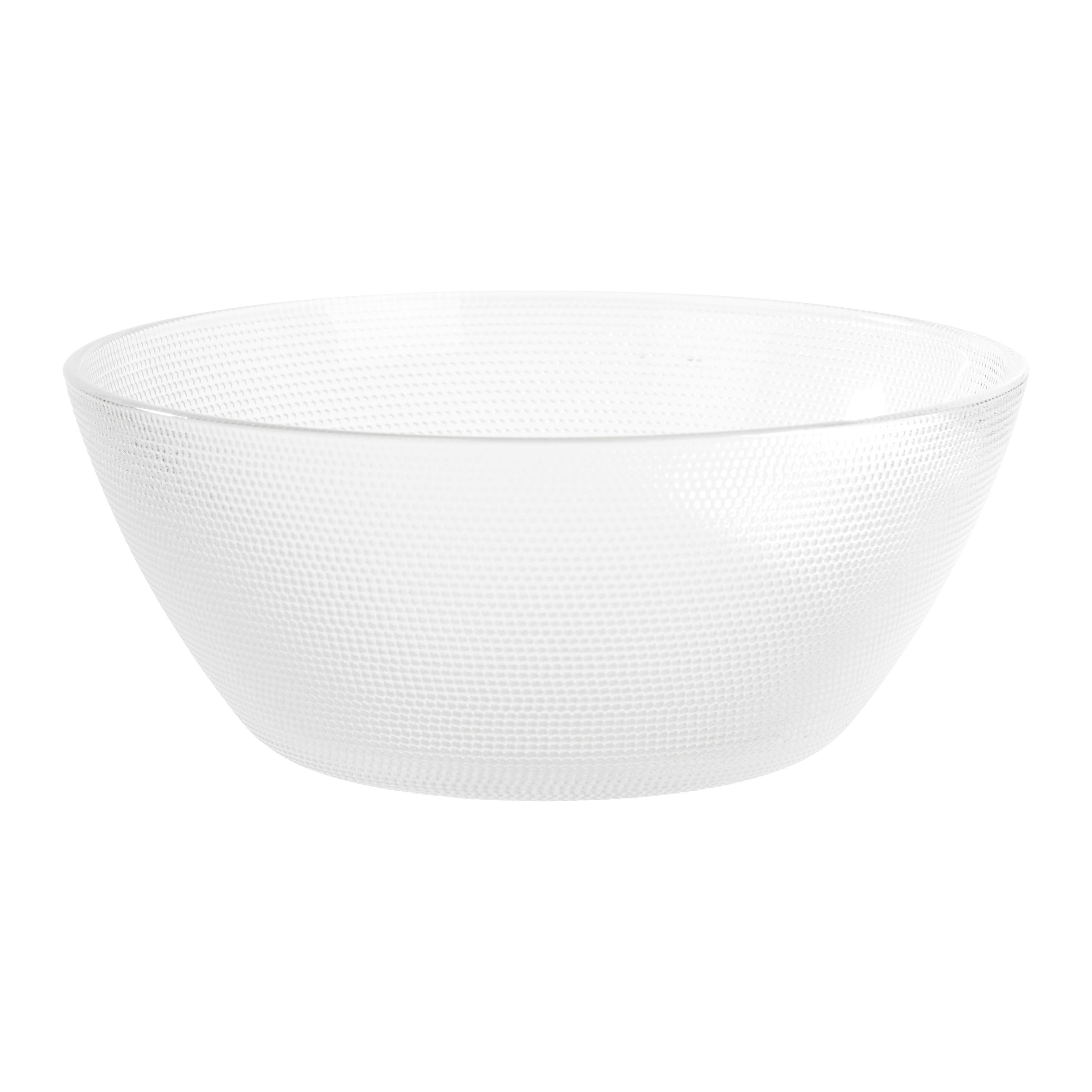 Schale Lotte Ø ca. 22,5cm - Transparent, Konventionell, Glas (22,5/22,5/9,5cm) - Mömax