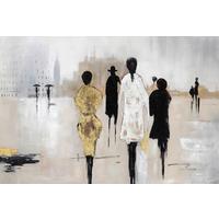 Slika Na Platnu Acryl - večbarvno, tekstil/les (120/80/3,5cm) - Premium Living