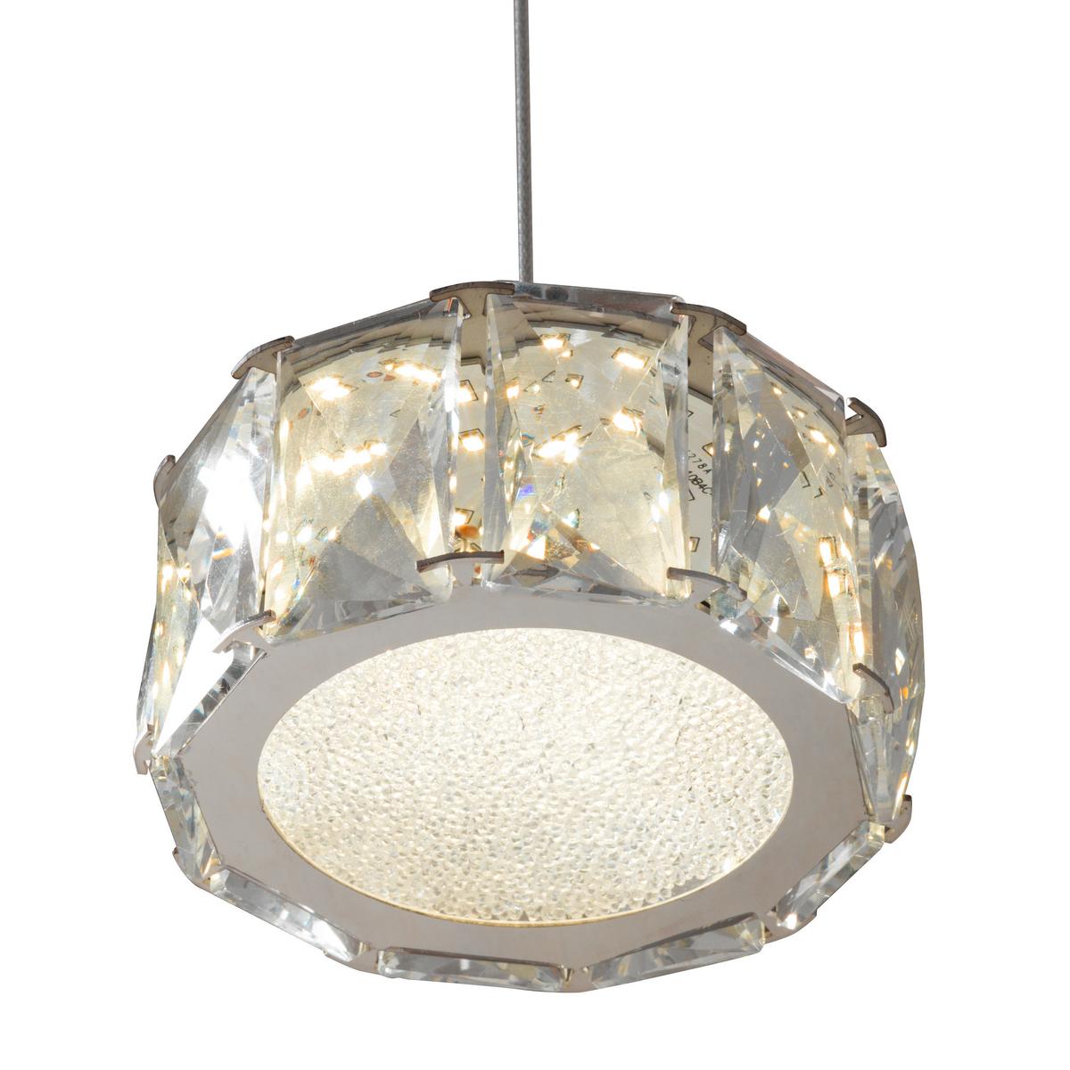 LAMPA WISZĄCA LED 49350-52H - Romantik / Landhaus, tworzywo sztuczne/metal (82/16/120cm) - Globo