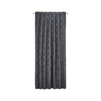 Fertigvorhang Charles Schwarz ca. 140x245cm - Schwarz, Lifestyle, Textil (140/245cm) - Modern Living