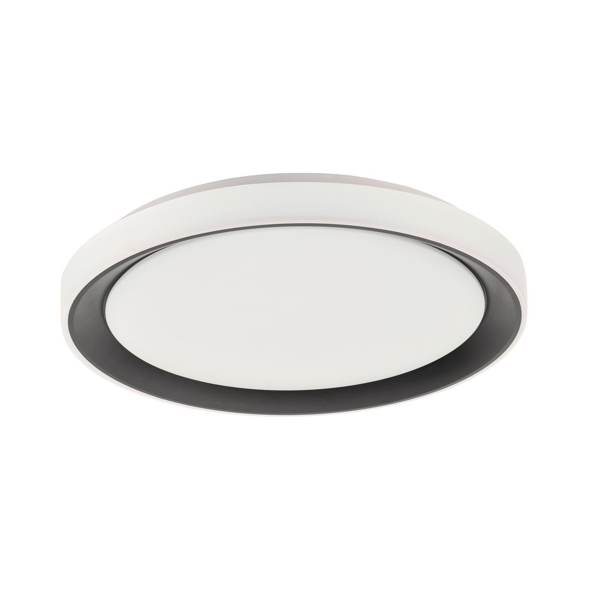 LAMPA SUFITOWA LED 14659-18 LOLASMART-DISC - czarny, Design, tworzywo sztuczne/metal (51/7,5cm)