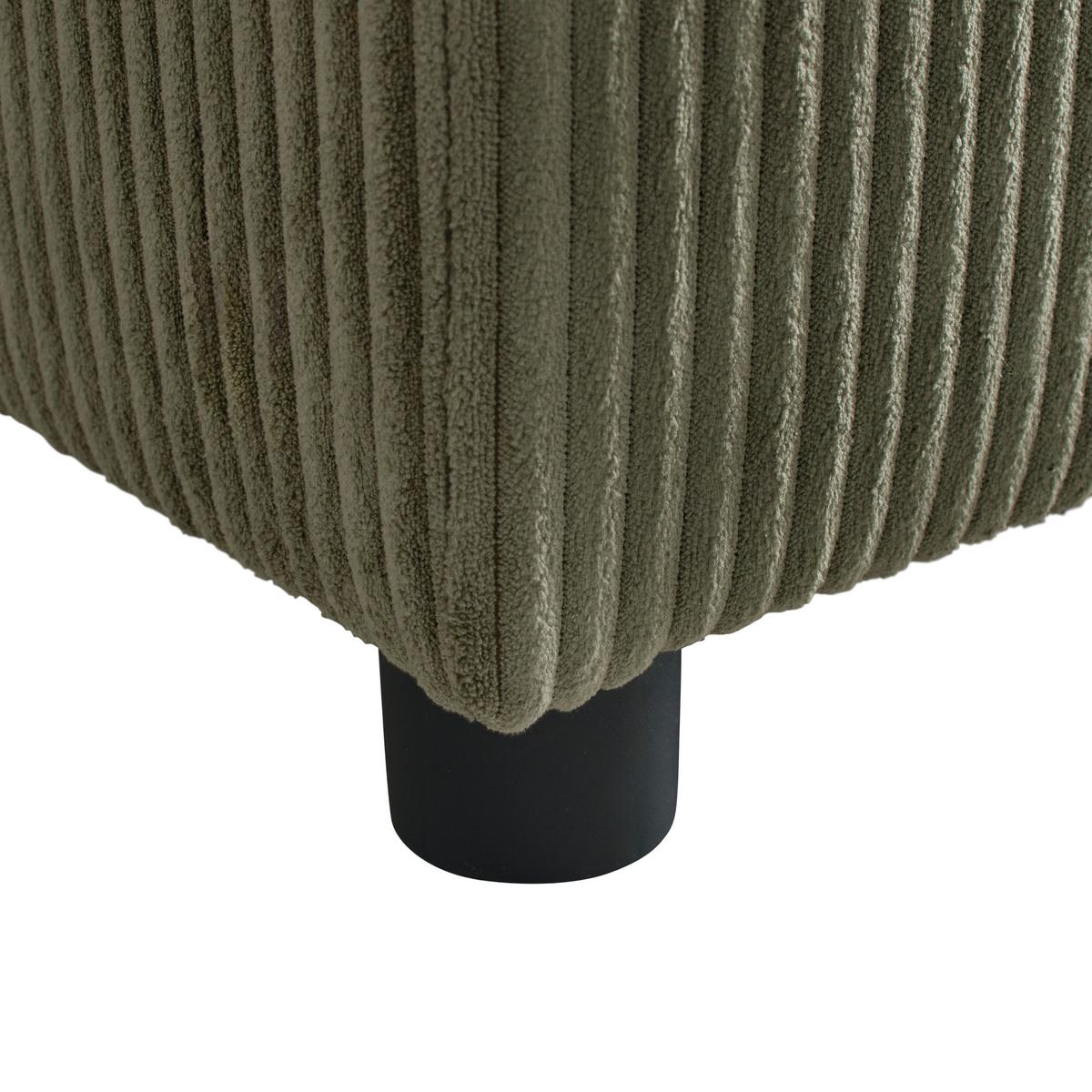 Sarokkanapé Martina - zöld, Modern, faalapú anyag/textil (204/276/146cm) - Mömax