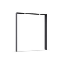 Passerpartout Elara Grau - Grau, Konventionell, Holzwerkstoff (189/214/23cm) - Premium Living