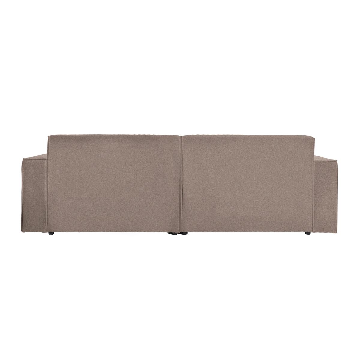 Wohnlandschaft Loft Cappuccino - Schwarz/Grau, MODERN, Kunststoff/Textil (265/75/172cm) - Mömax