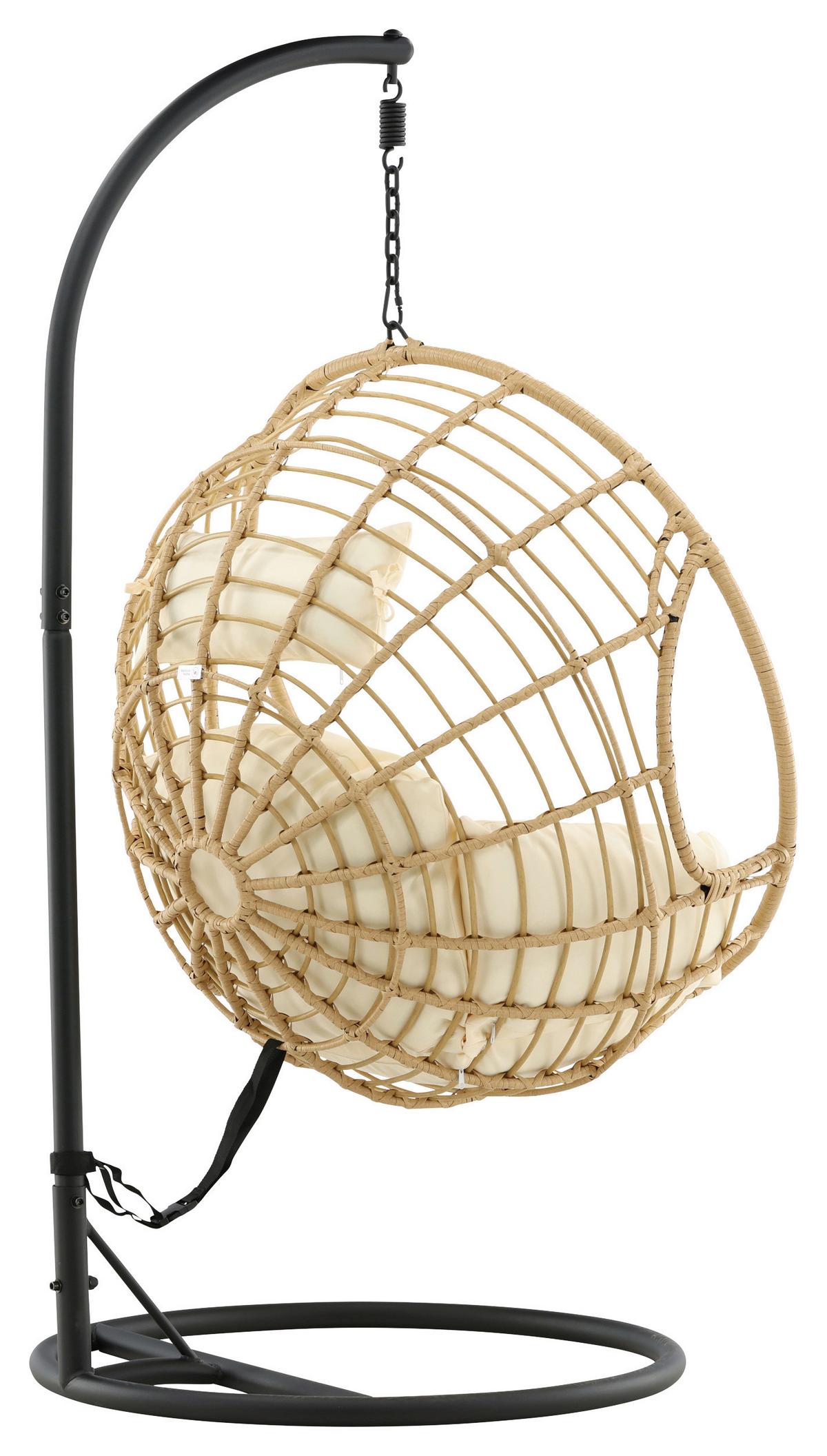 HÄNGESESSEL VIGA - KONVENTIONELL, Holz (105/186/160cm) - Gardenson