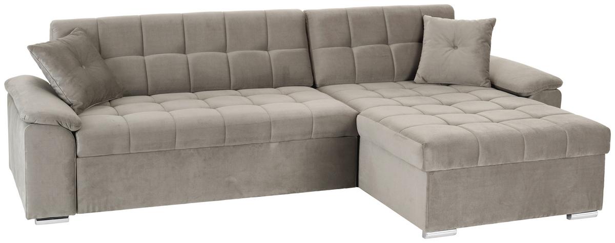 Kutna Garnitura Bali - bež, Trend, tekstil (257/167cm) - Modern Living