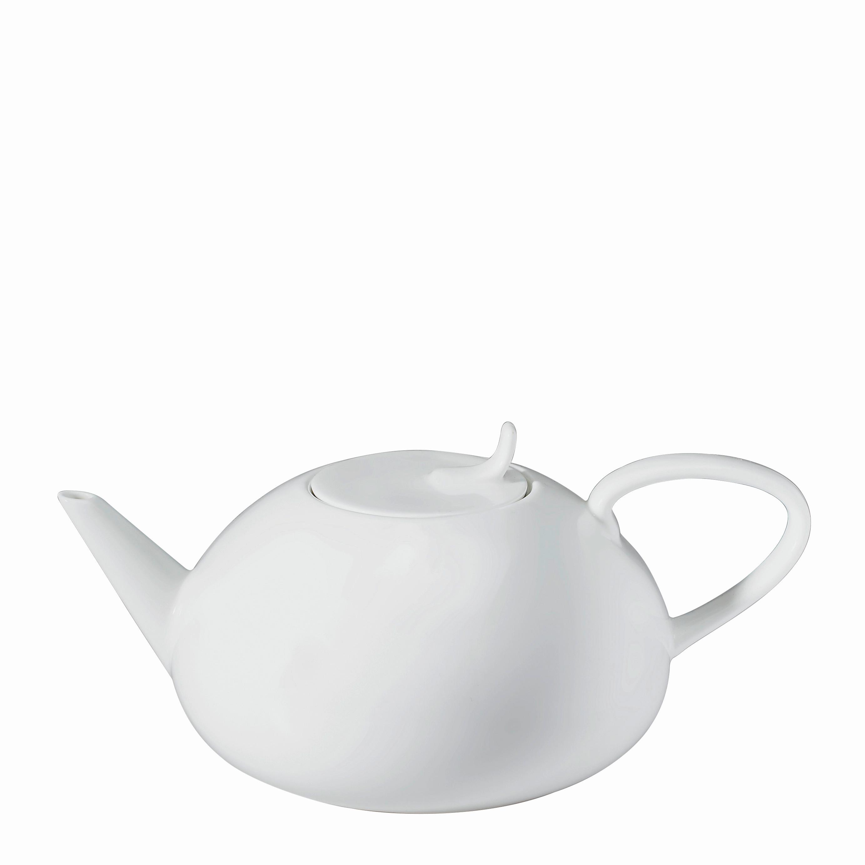 IMBRYK DO HERBATY 2015013 - biały, Basics, ceramika (18,6/11cm) - ASA