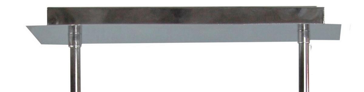 Stropna Svjetiljka Estera - boje kroma, Konvencionalno, metal/plastika (62/15/55cm)