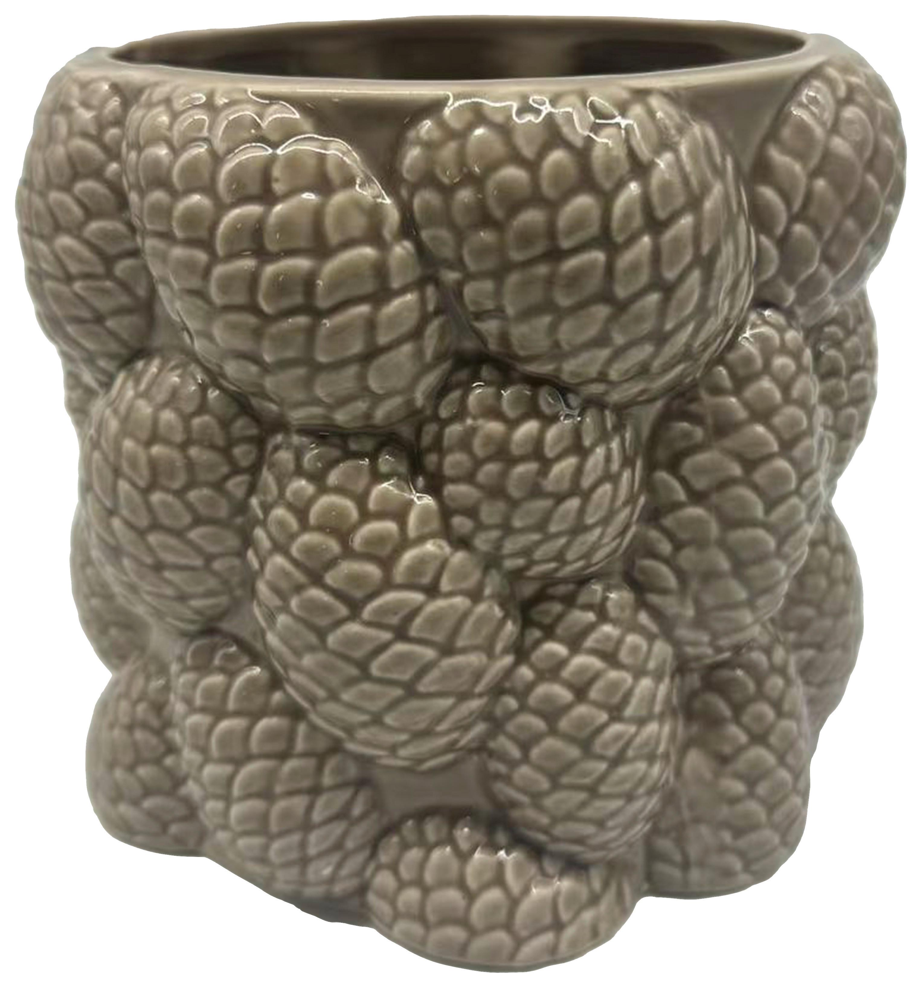 Vase Pinecone Braun - Braun, KONVENTIONELL, Keramik (18/15,5/17,5cm) - Mömax
