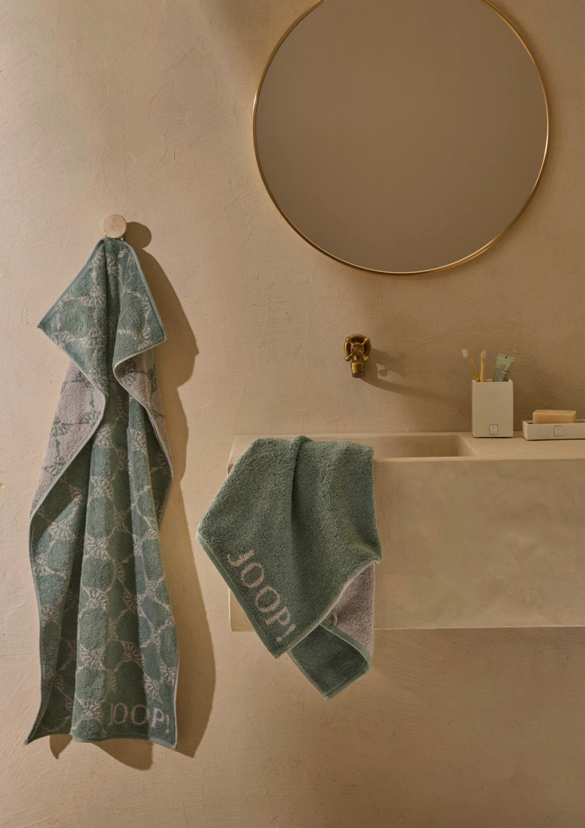 RĘCZNIK JOOP! CLASSIC CORNFLOWER - zielony, Basics, tkanina (50/100cm) - Joop!