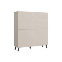 HIGHBOARD HIGHBOARD PHUKET 120 - Kaschmir/Beige, Design, Holzwerkstoff/Kunststoff (120/128/39cm) - Livetastic