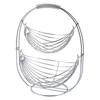 Obstschale Dirk aus Eisen - Chromfarben, KONVENTIONELL, Metall (33.5/26.5/44cm) - Mömax