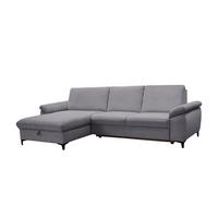 Sarokkanapé Baden - szürke, Design, faalapú anyag/textil (168/291cm) - Premium Living