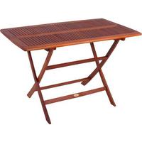 Gartenklapptisch Orlando Holz - Braun, MODERN, Holz (120/70/74cm) - Gardenson