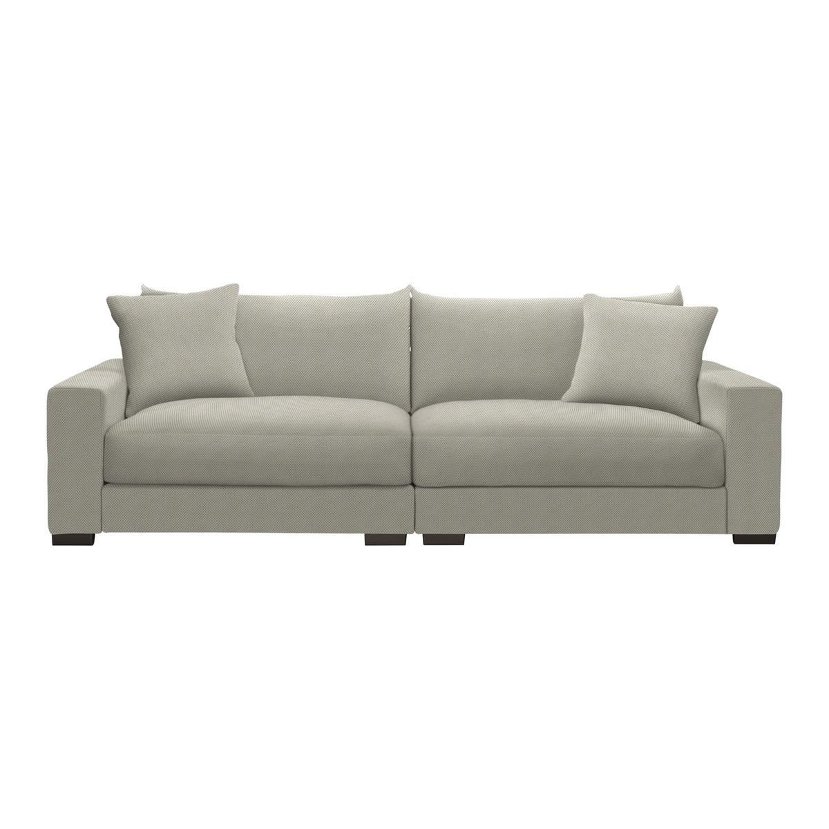 Megasofa Pedro Taupe - Taupe, MODERN, Holz/Holzwerkstoff (261/83/124cm) - Mömax