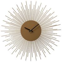 Wanduhr Groval I Goldfarben Ø ca. 40cm - Goldfarben, Basics, Metall (40cm) - Mömax