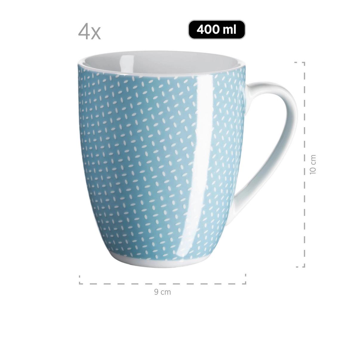 KOMBISERVICE KOMBISERVICE, 934067 - Pastellblau, Basics, Keramik - Mäser