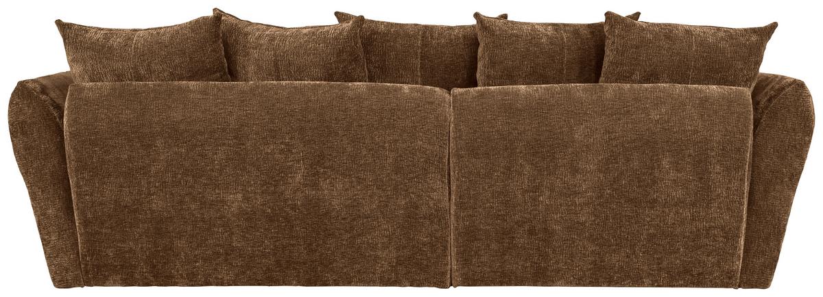 Ugaona Garnitura Cammellio - braon/crna, Moderno, tekstil (296/75-95/189cm) - Mömax