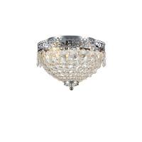 Kronleuchter Joline max. 40 Watt - Klar/Silberfarben, Basics, Glas/Metall (28/28/19cm) - Markslöjd