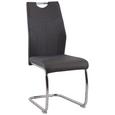 Nihajni Stol Robin - siva/krom, Moderno, kovina/tekstil (42,5/92,5/58cm) - Modern Living Nihajni Stol Robin - siva/krom, Moderno, kovina/tekstil (42,5/92,5/58cm) - Modern Living