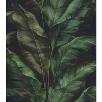 Tapete Rio Dunkelgrün - Dunkelgrün, Natur, Textil (600/53cm) - Tesa