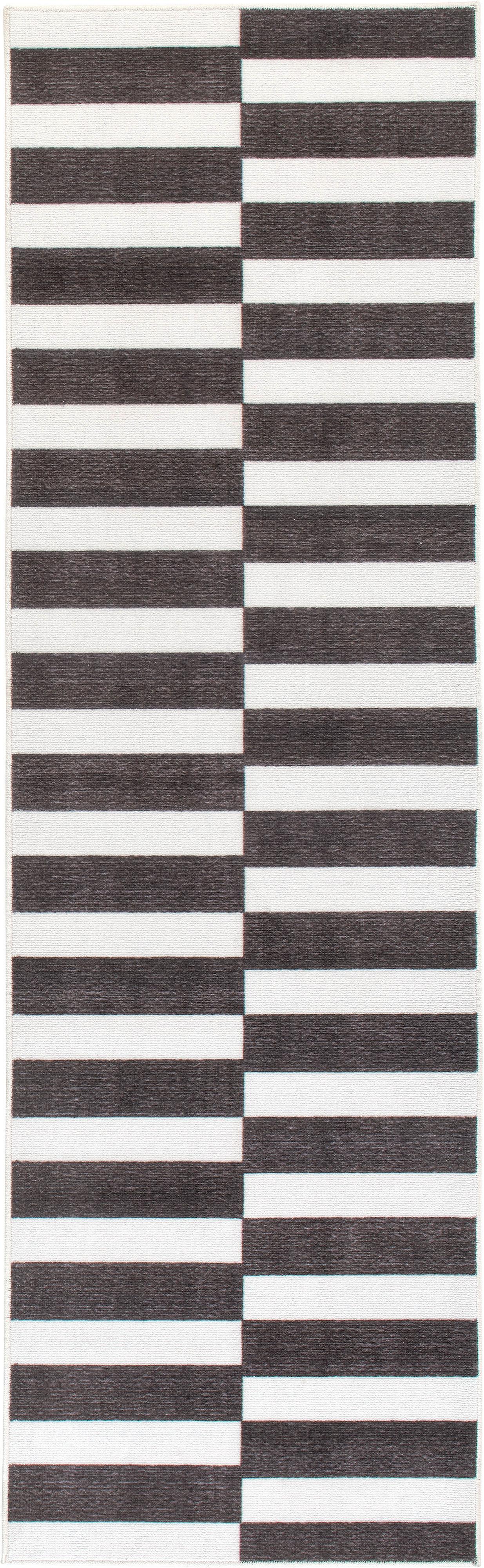 CHODNIK STRIDER MESIO-URBAN8176 - czarny/szarobiały, Design, tkanina (80/250cm) - Lindorug