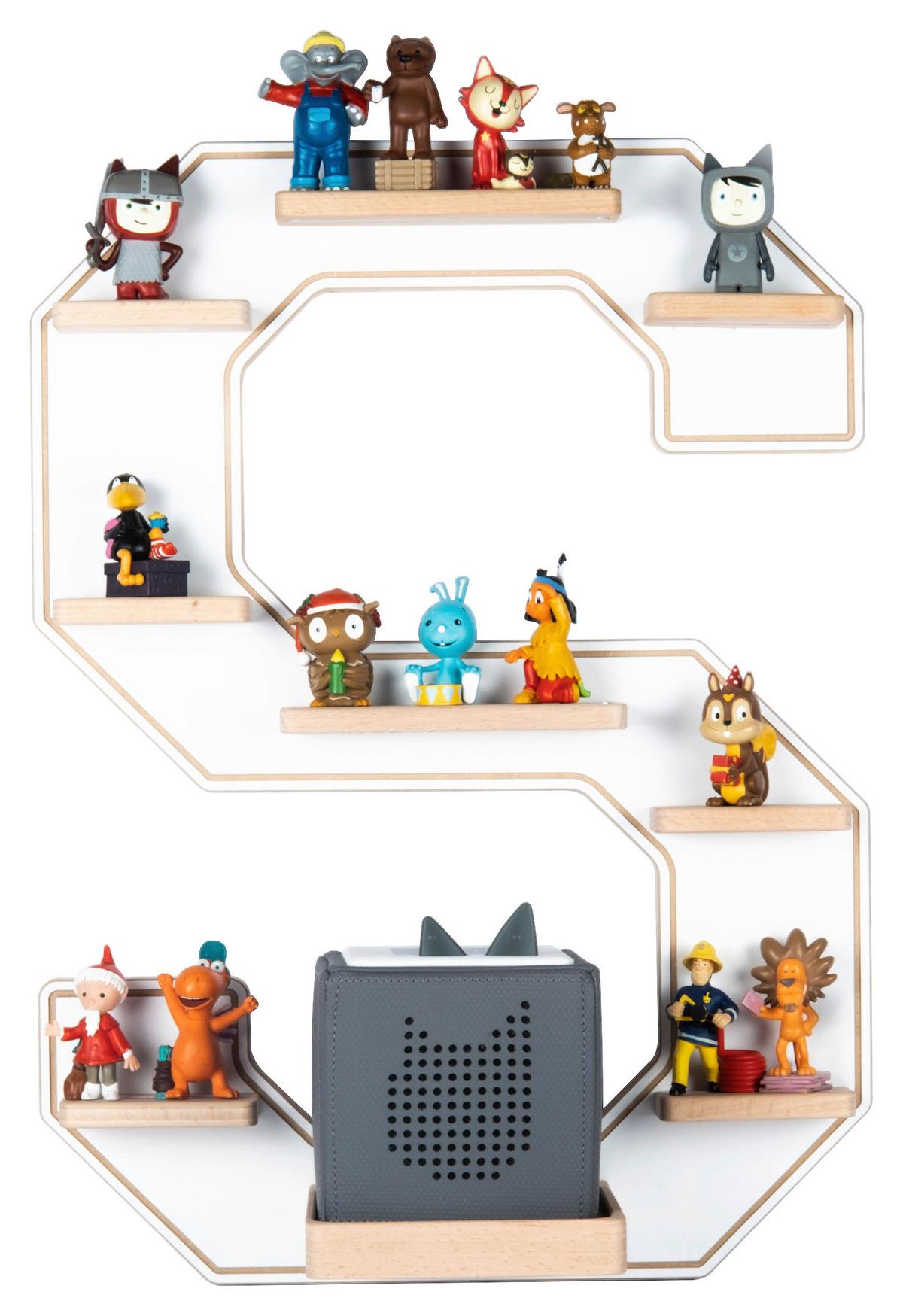 KINDERREGAL BOARTI - Weiss, Modern, Holzwerkstoff (40/54/19cm) - MID.YOU