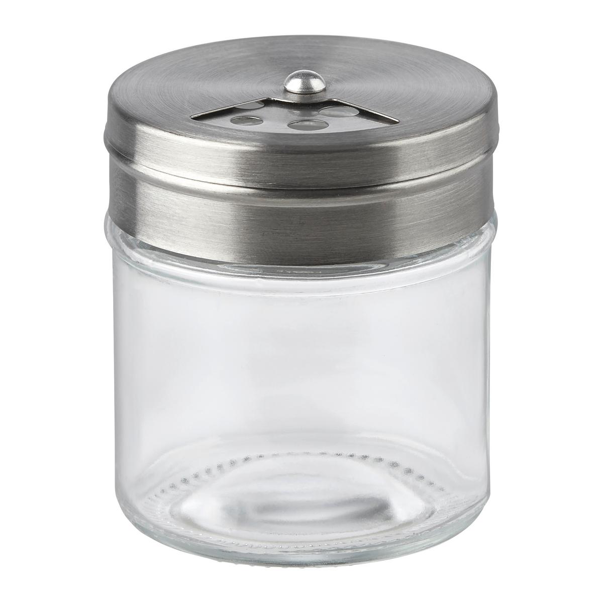 Posodica Za Začimbe Gemma - 45 Ml - srebrne barve/prozorno, Konvencionalno, kovina/umetna masa (4,8/5,8cm) - Mömax