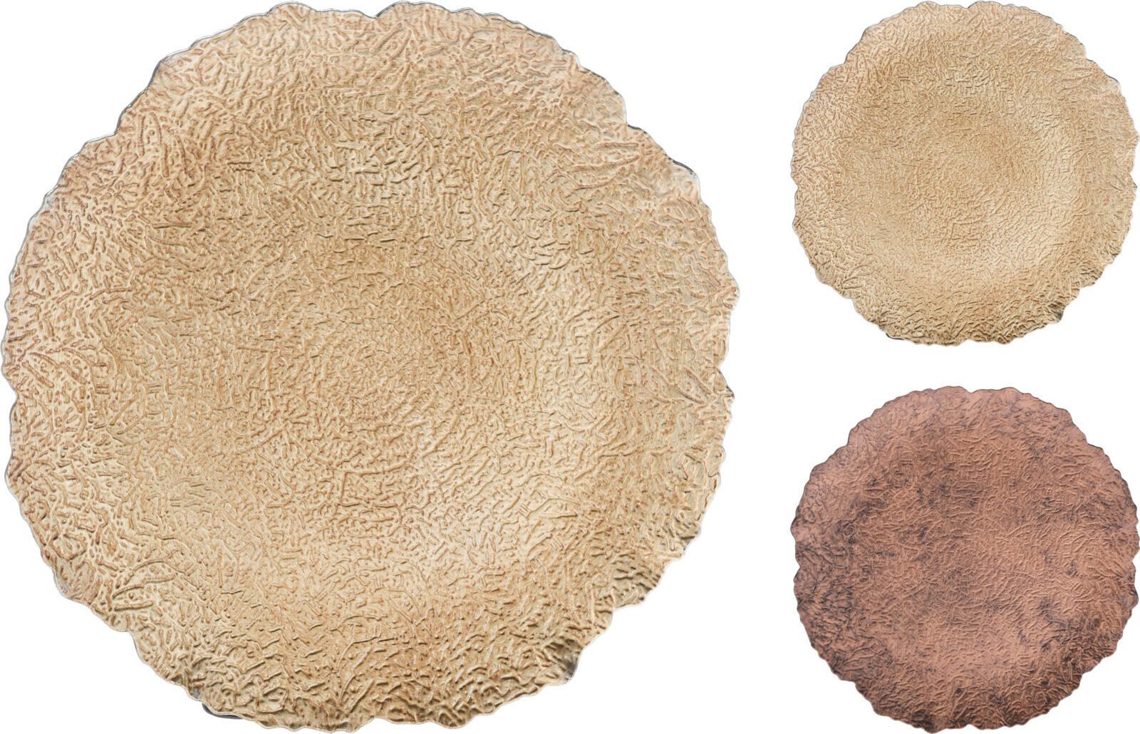 Dísztál Antiqie - többszínű, műanyag (40/2cm)