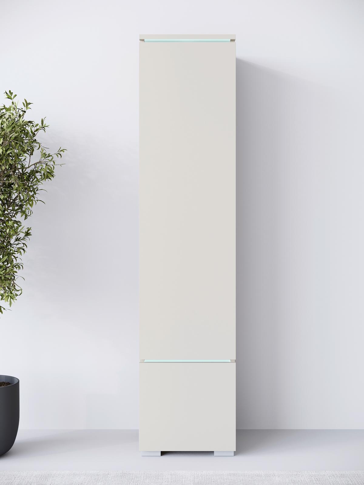 Komoda Vera - kašmir/siva, Design, drvni materijal/plastika (30/130/33cm) - P & B