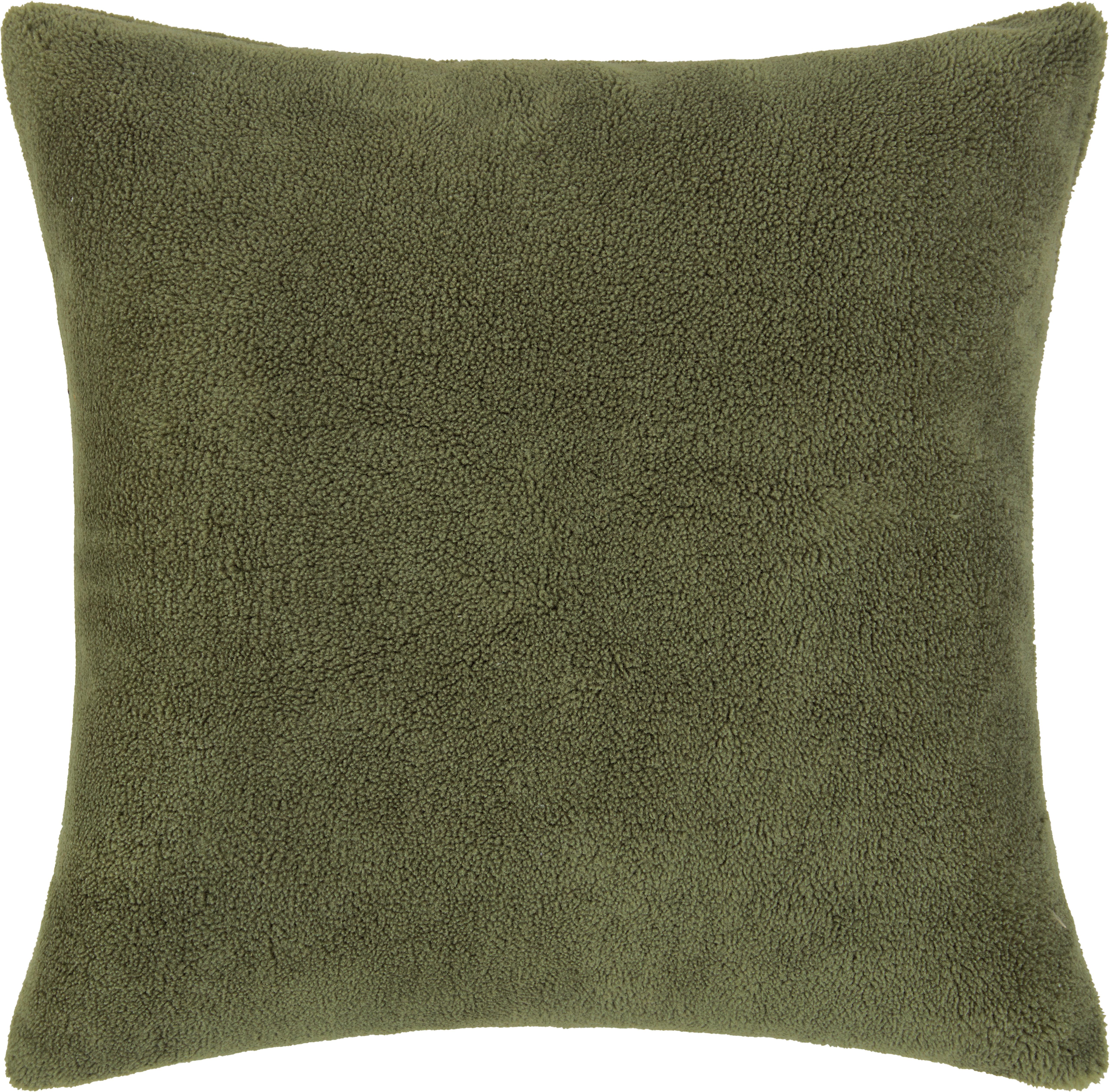 Pernă decorativă Fake sheep - verde, Modern, textil (45/45cm) - Modern Living