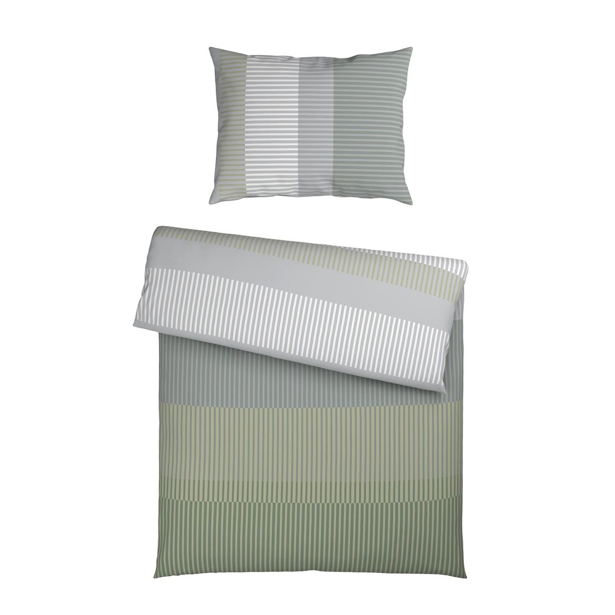 Posteljnina Hannes - gozdno zelena, tekstil (140/200cm) - Mömax