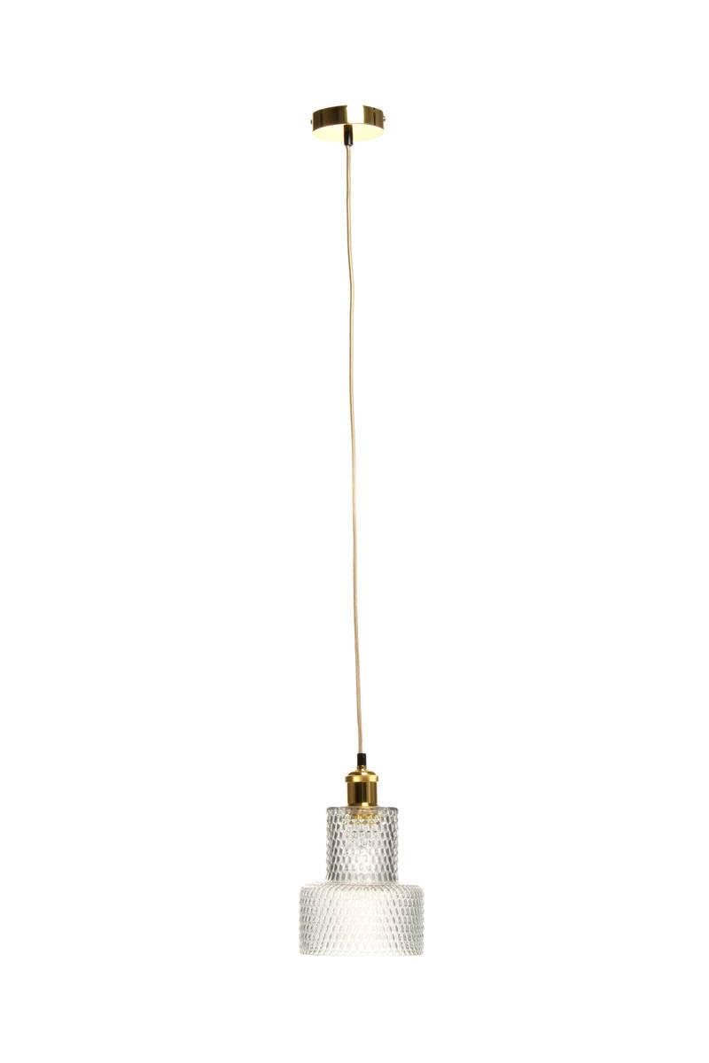 Hängeleuchte Hängelampe Mona 125 - Klar, Trend, Glas (17/27/17cm) - Kayoom