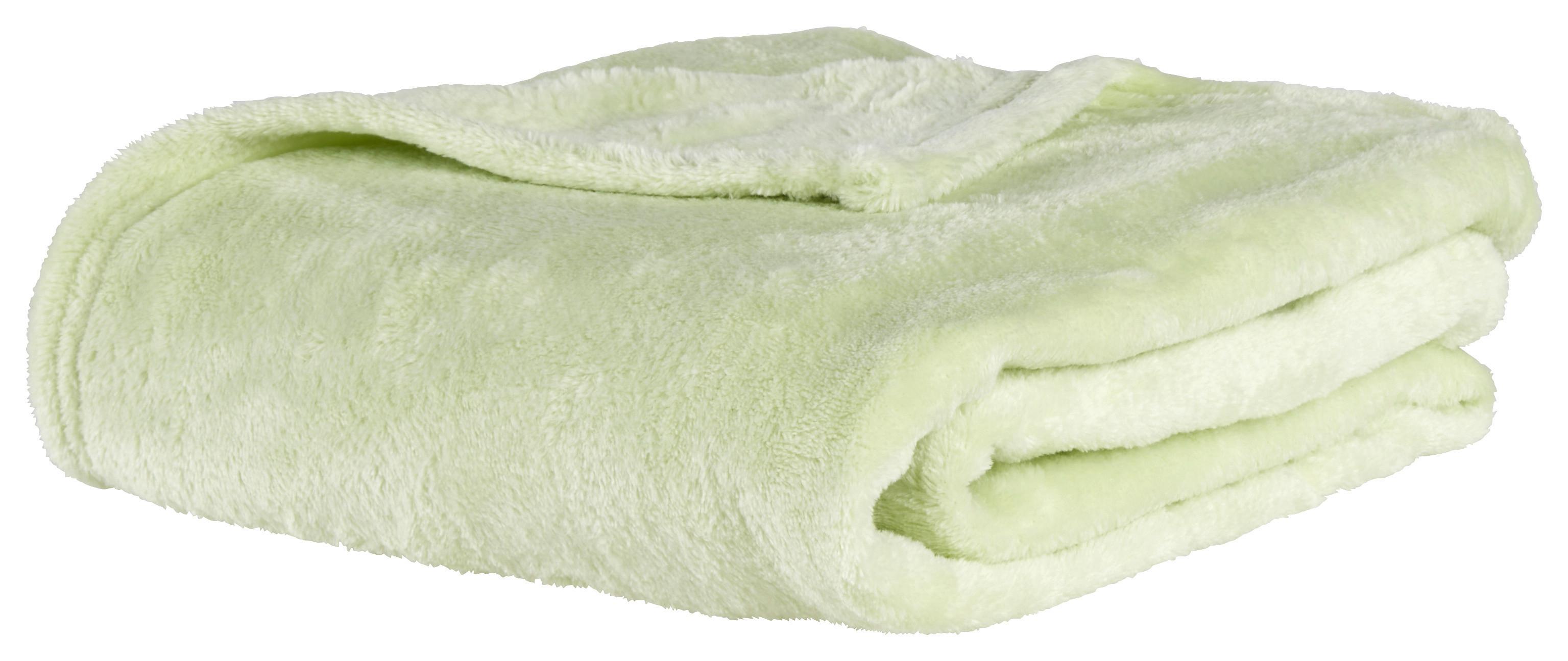 Odeja Scarlett -Ext- - zelena, tekstil (80/110cm) - Modern Living
