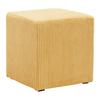 Hocker Bali Cord in Senfgelb - Senfgelb, MODERN, Textil (45/42/45cm) - Based