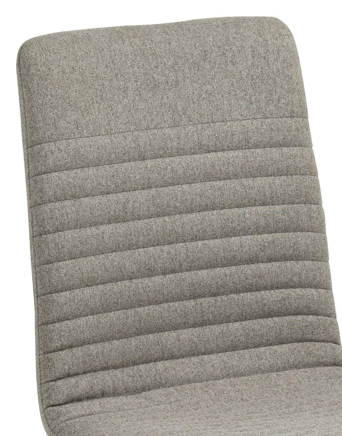 KRZESŁO AROSA -PO- - kolor dębowy/jasnoszary, Lifestyle, tkanina/drewno (42/90/43cm) - Livetastic