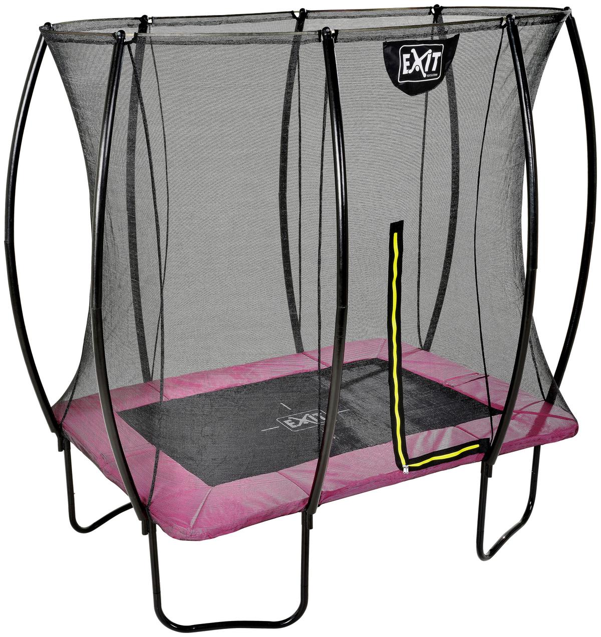 Trampolin Exit Silhouette, 153x214cm - pink, Konvencionalno, kovina (153/245/214cm) - EXIT Toys