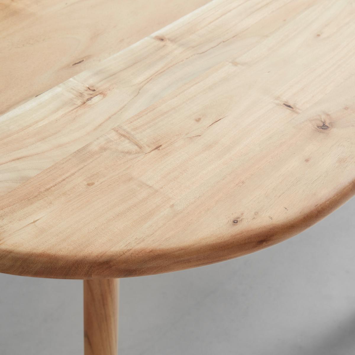 ESSTISCH LIZA -STUDIO- - Akaziefarben, Modern, Holz (120/76/120cm) - Premium Living