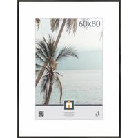 RAMKA NA ZDJĘCIA 660651 - czarny, Basics, tworzywo sztuczne/szkło (60/80cm)