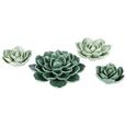Dekoblume Lea Grün - Grün, Keramik (6,3/6,3/3cm) - Mömax modern living Dekoblume Lea Grün - Grün, Keramik (6,3/6,3/3cm) - Mömax modern living