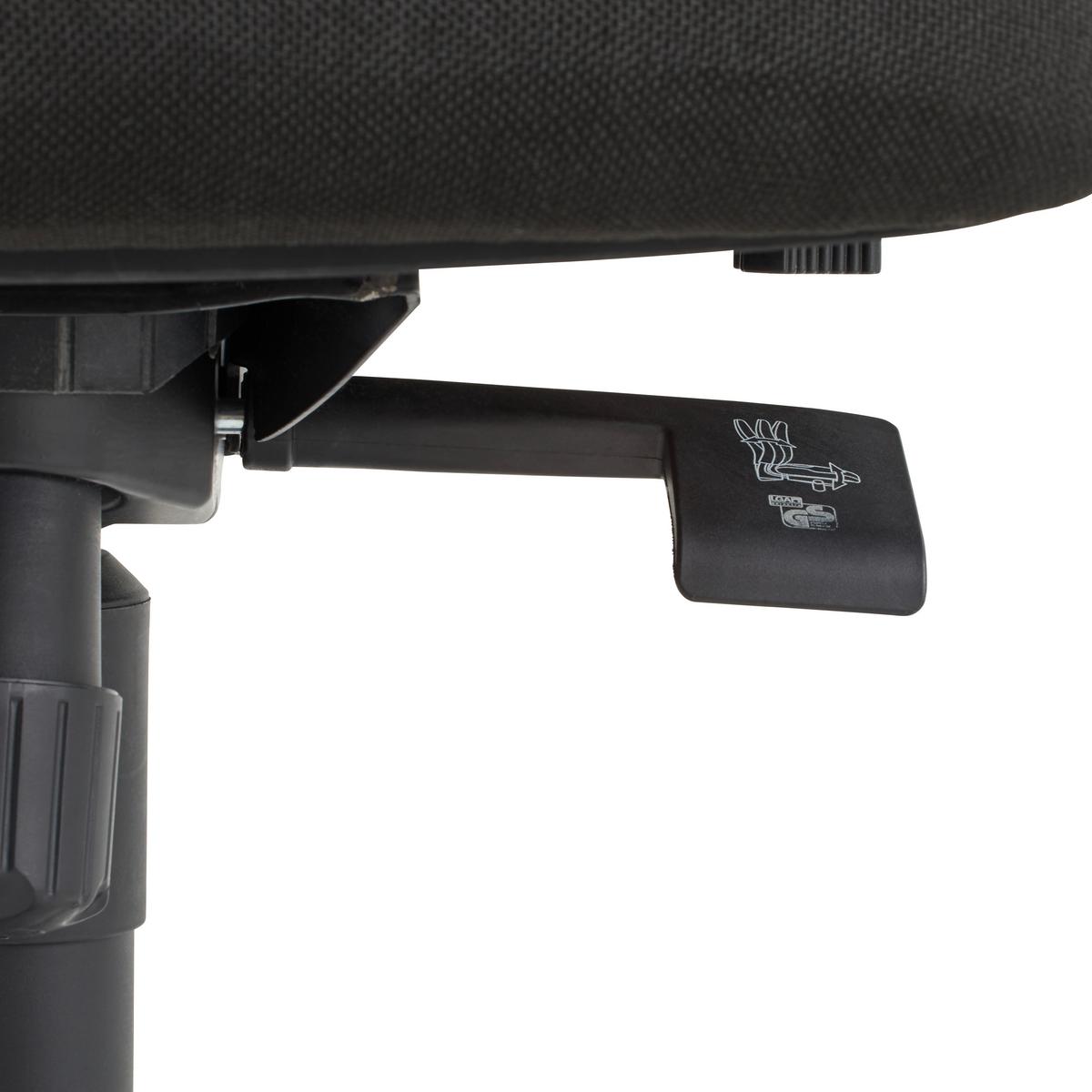 KRZESŁO OBROTOWE X-PANDER PLUS - czarny, Design, tworzywo sztuczne/tkanina (48/96-114/48cm) - Topstar